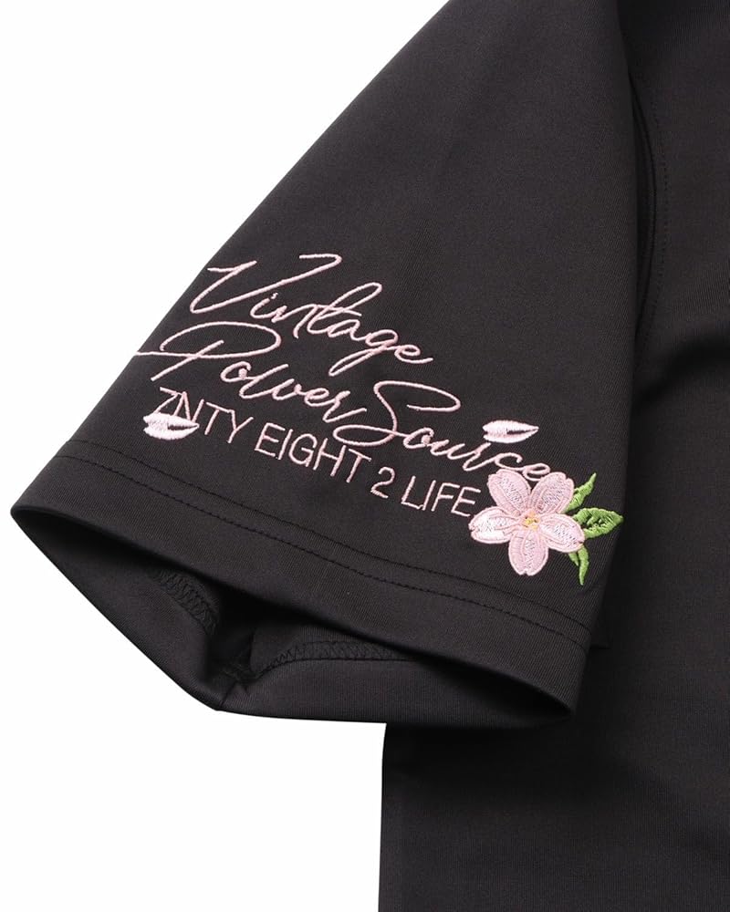 PGG ◾️長袖モックネック◾️ ピンク Amazon.co.jp: [ガッチャ] ゴルフ サクラ ピンク モックネック T